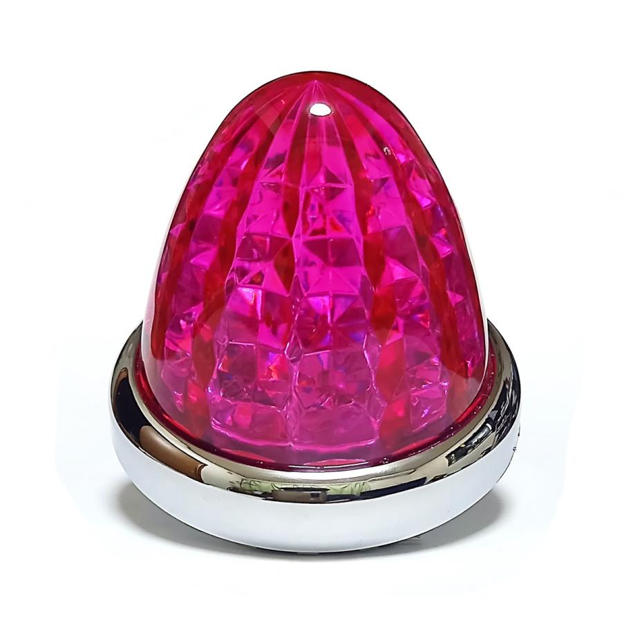 24V トラック用 LED マーカーランプ サイド マーカー 8面クリスタル