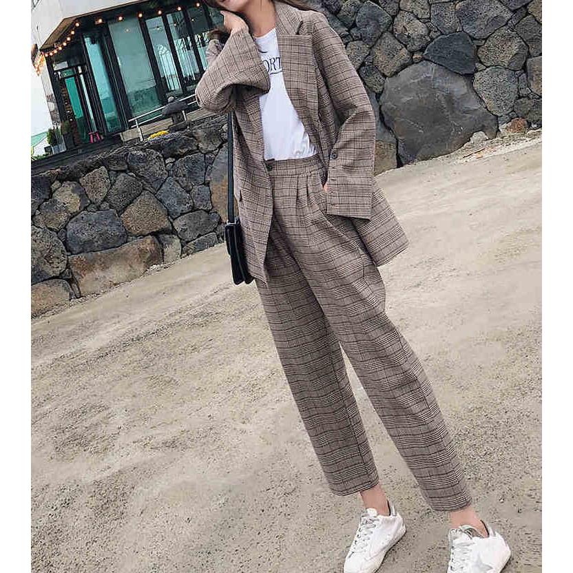 日本産 セットアップ レディース 春 カジュアル パンツ テーラード ジャケット テーラードジャケット スーツ グレン チェック おじさん コーデ おじコーデ ルーズ オー Hor パーティードレス ワンピースhorai 通販 Yahoo ショッピング セール Www