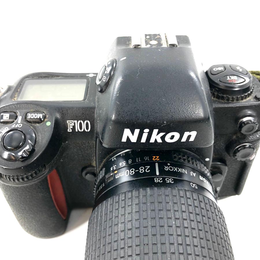 ニコン Nikon F100 ブラック レンズ 28-80mm 1:3.5-5.6D 80-200mm 1:2.8D｜fun-limone｜07
