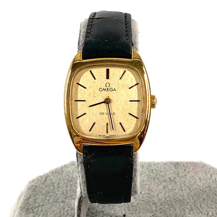 OMEGA オメガ デ・ヴィル De Ville 手巻き ゴールド レディース