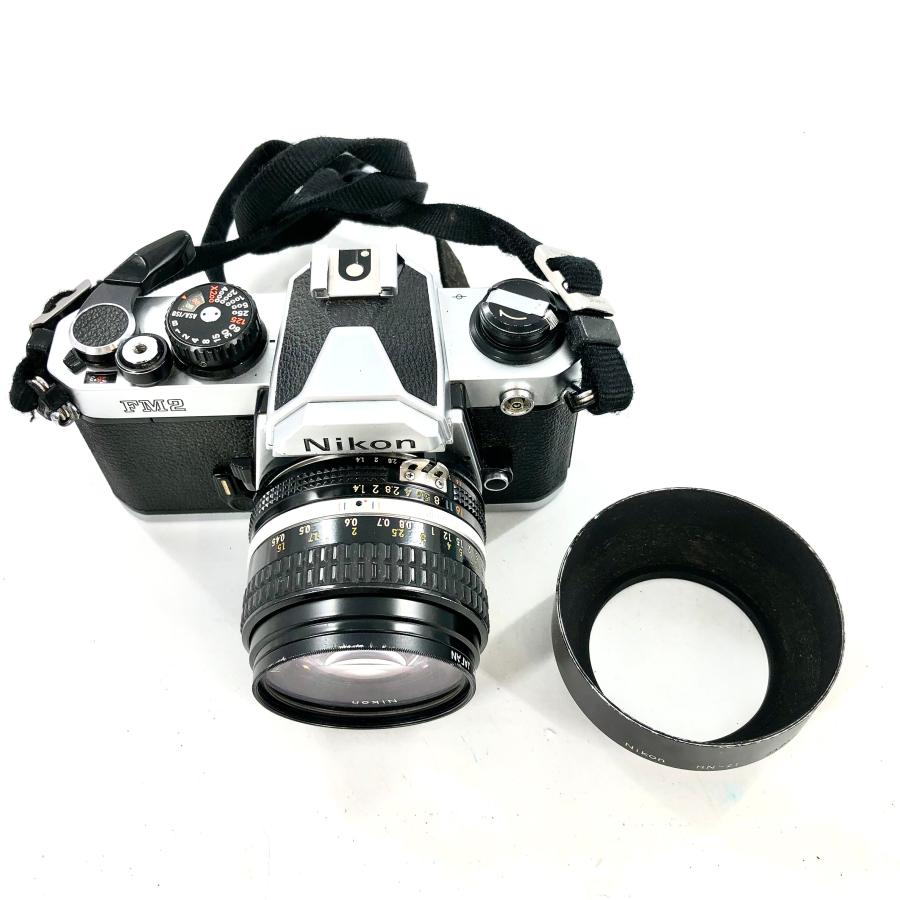 Nikon FM2 フィルムカメラ レンズセット付き Nikon FM2 フィルム一眼レフ/50mmレンズセット