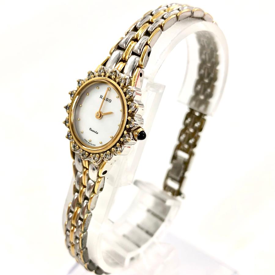 RADO ラドー レディース腕時計 ダイヤベゼル 133.9700.2 コンビカラー 