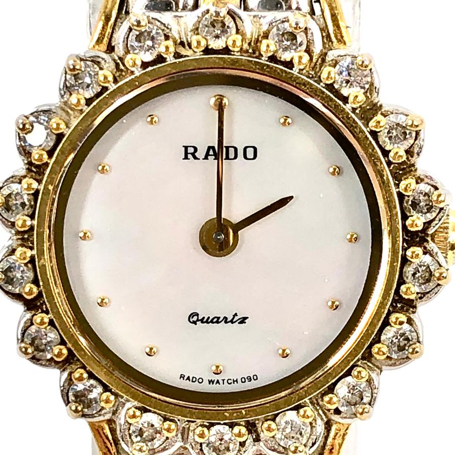 RADO ラドー レディース腕時計 ダイヤベゼル 133.9700.2 コンビカラー 