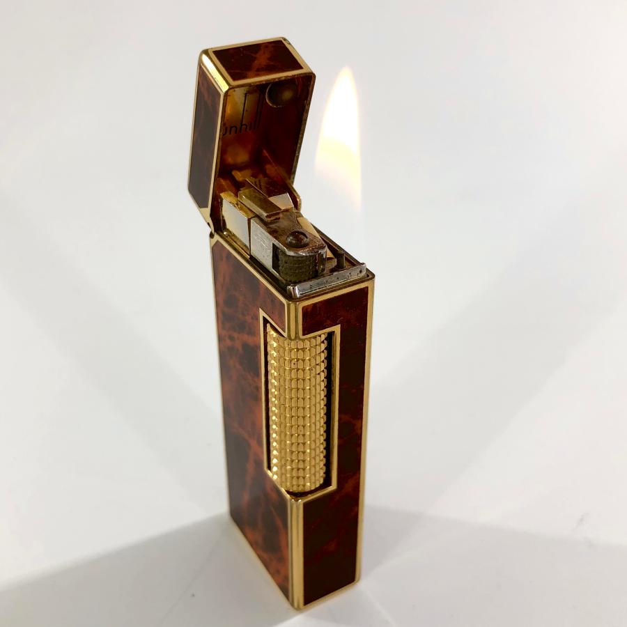 dunhill ダンヒル ローラーガスライターうるし 漆 着火確認済 GP 箱 