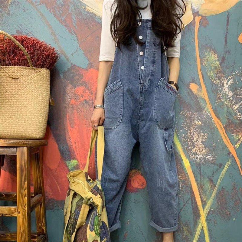 安心の定価販売』 Tの超新 サロペット オーバーオール 春デニム