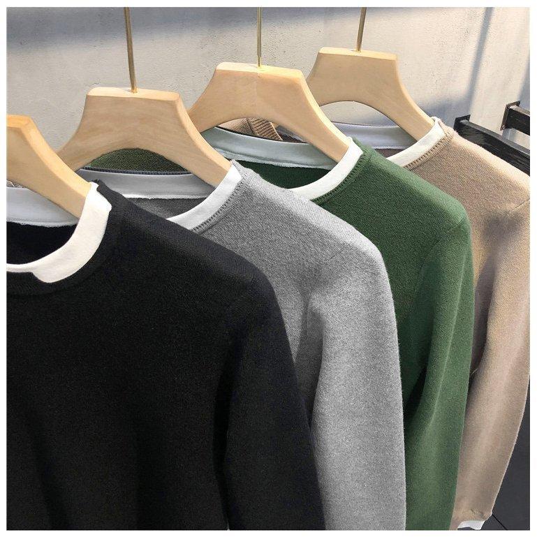 完売 トップス ニット 長袖 メンズ トレーナー ファッション 暖かい 21 コーデ 秋冬 大きいサイズ カジュアル おしゃれ ニット セーター サイズ L Www Maketheleapcoaching Com