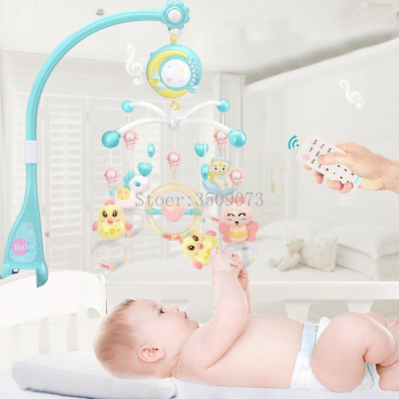 ベビーベッドモビール メリーゴーランド オルゴール おもちゃ ベッド用 新生児 その他 く日はお得