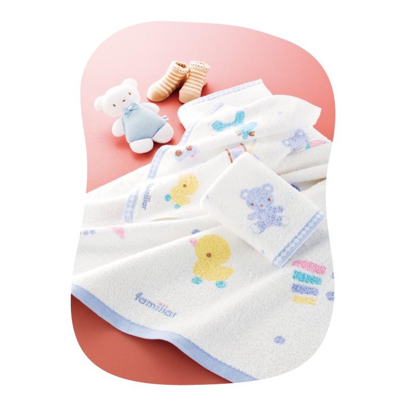 ファミリア（Familiar） 出産内祝い フェイスタオル2枚・ウォッシュ