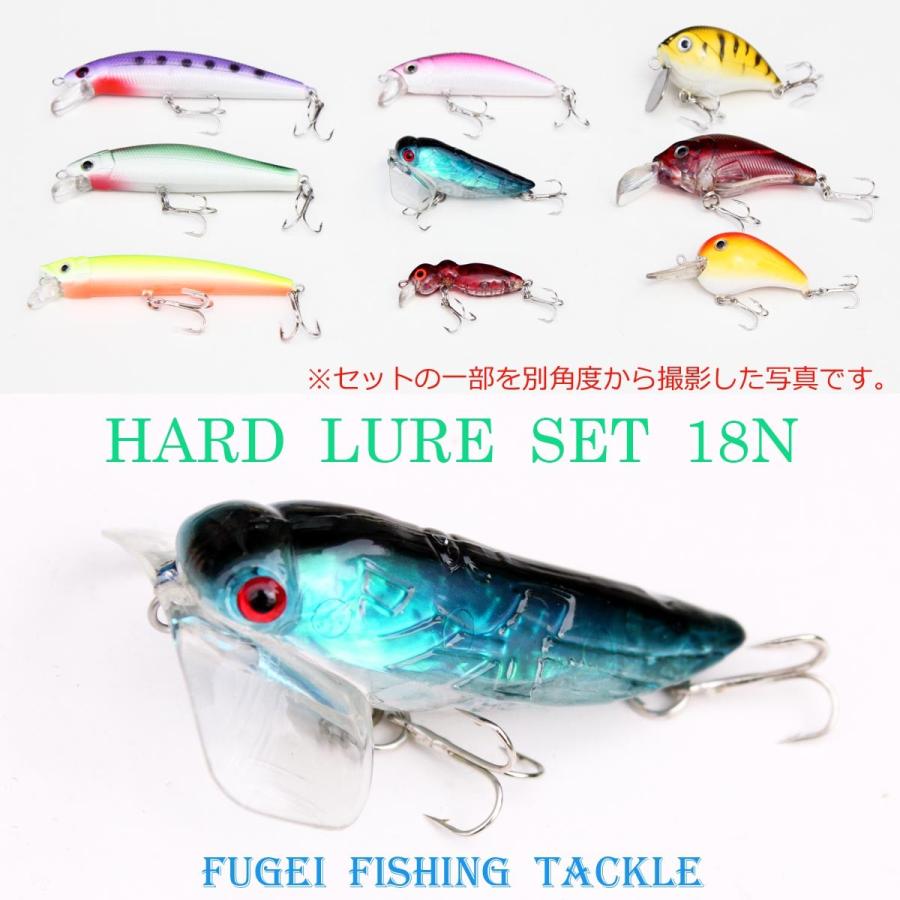 お試し セット ルアーフィッシング用 シャッド ポッパー クランク