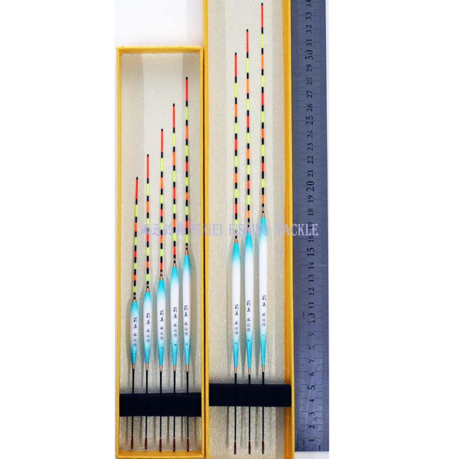 ヘラブナ 浅ダナ 野池 釣用 へら浮き ウキ 8本セット 全長20〜34cm