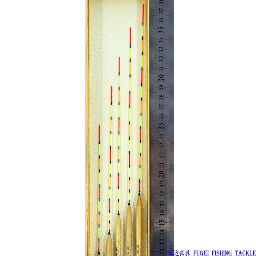 深宙つり用 萱 へら浮き ロングトップ 5本 セット 全長25〜37.5cm