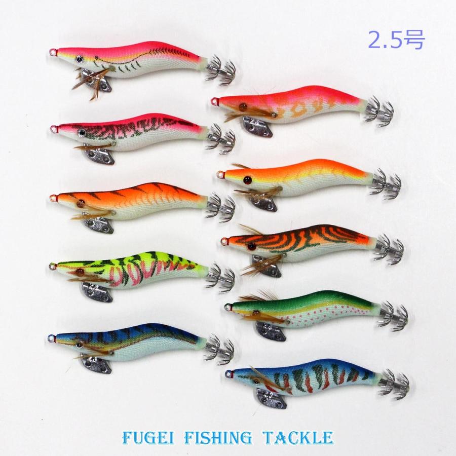 釣具 仕掛け エギ 2 5 3 0号 本 セット 夜光 イカ釣り エギング 餌木 Yegi2530hsb egi3025sc 風迎釣具 通販 Yahoo ショッピング