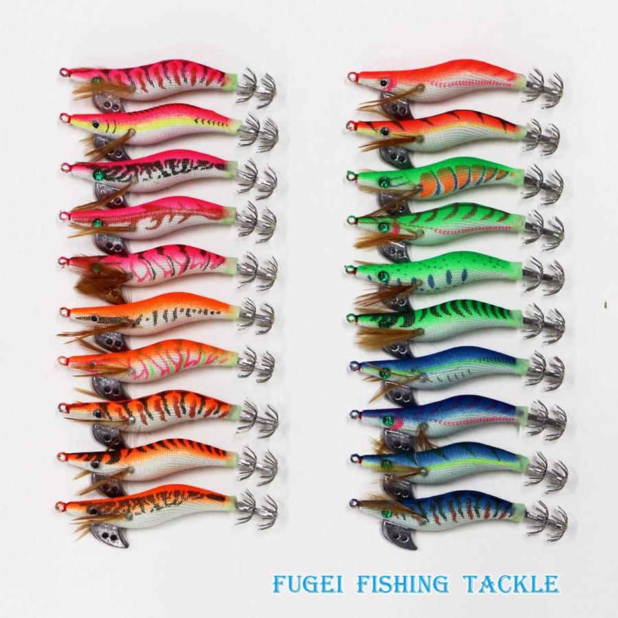 釣具 2.0号 エギ 20本 セット Y20egi20hRD20 エギング アオリイカ等  