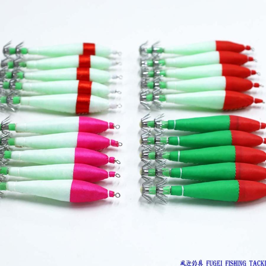 イカ釣り エギング うきスッテ 浮スッテ スッテ 夜光 浮きスッテ 4 0号 4色 本 Ysute 40grgpn sute 40grgpn 風迎釣具 通販 Yahoo ショッピング