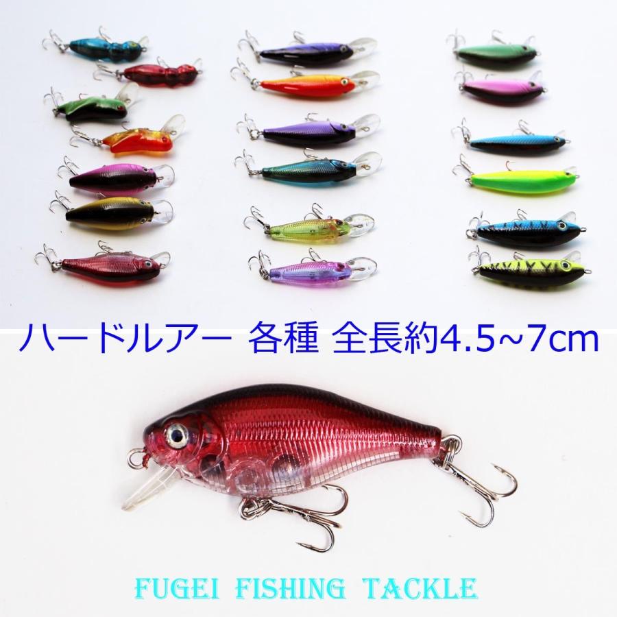 NEW ハードルアー ルアー セット ミノー・シャッド・バイブレーション