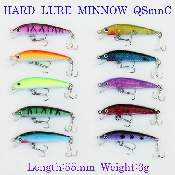 全国一律送料無料 New ルアー フィッシング ハードルアー ミノー 55mm 3g 10個 セット Y12qsmnc10 Bradsobolewski Com