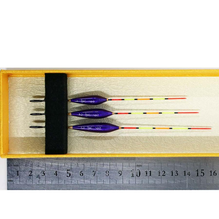 浅ダナ へら浮き ムクトップ 多美 全長12/13/14cm 3本セット