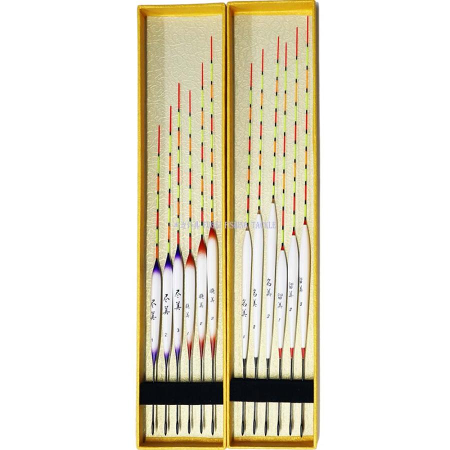へら　浮きセット FUGEI 釣具 へら 浮き 全長22.5〜30.5cm 12本 セット ムクトップ