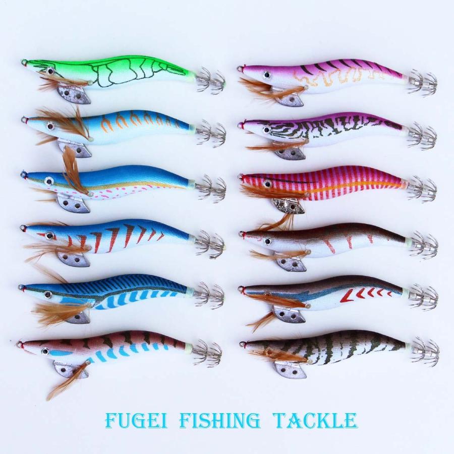 夜光 3.5号 エギ 24柄の24個 セット エギング アオリイカ等 イカ釣り用