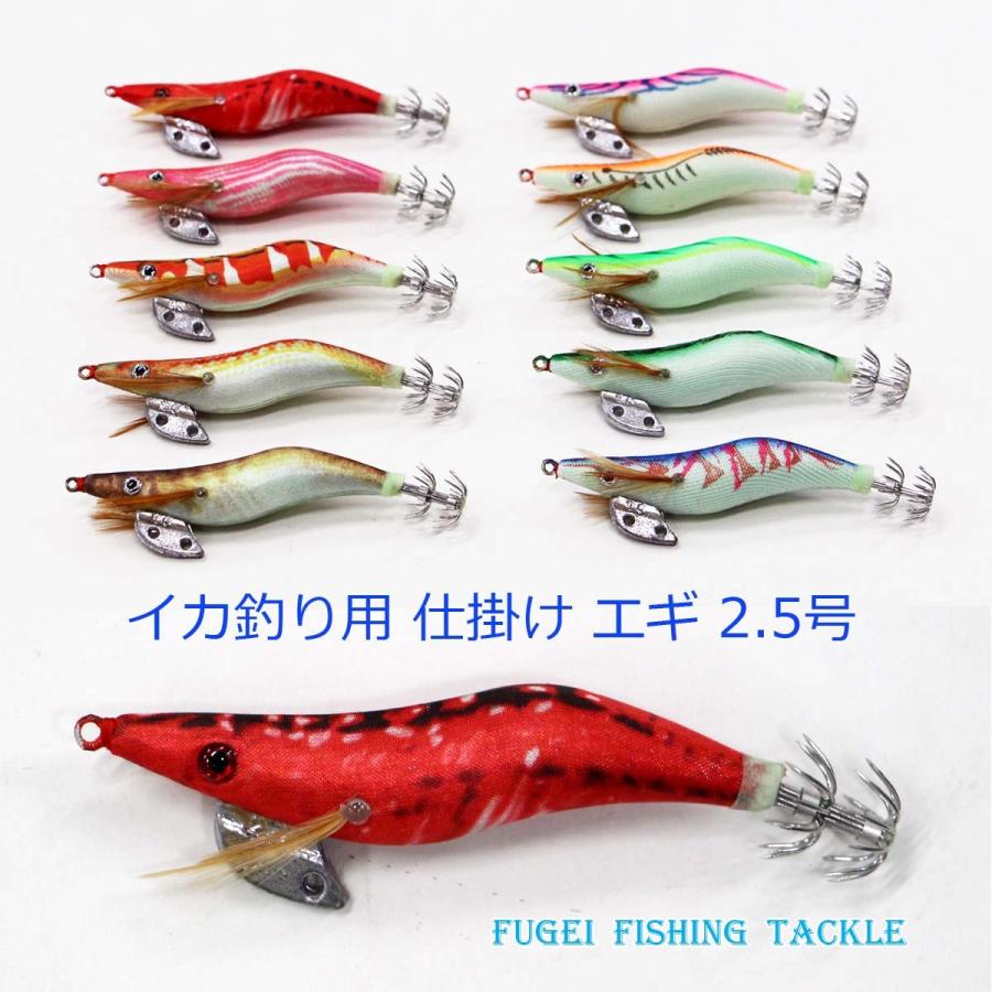 釣具 仕掛け 夜光 エギ 2.5号 10本 セット Y20egi25h10pE イカ 釣具 仕掛け 夜光 エギ 2.5号 10本 セット Y20egi25h10pE イカ