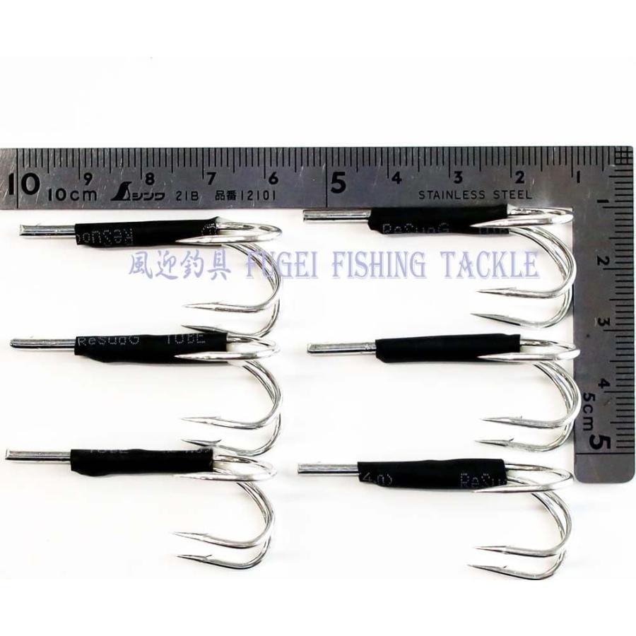 エギ用 替針 タコ釣り用 10個 セット 3.5/4.0号 対応 Y20takoegihooks