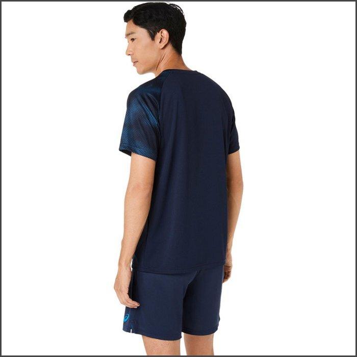 爆買 アシックス メンズ Tシャツ レディース 男女兼用 ランニング サッカー バレーボール バスケットボール スポーツウェア トレーニング 黒 白 asics 2033C042 | ASICS | 02