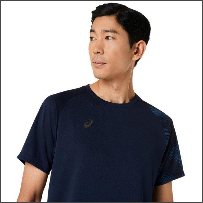 爆買 アシックス メンズ Tシャツ レディース 男女兼用 ランニング サッカー バレーボール バスケットボール スポーツウェア トレーニング 黒 白 asics 2033C042 | ASICS | 03