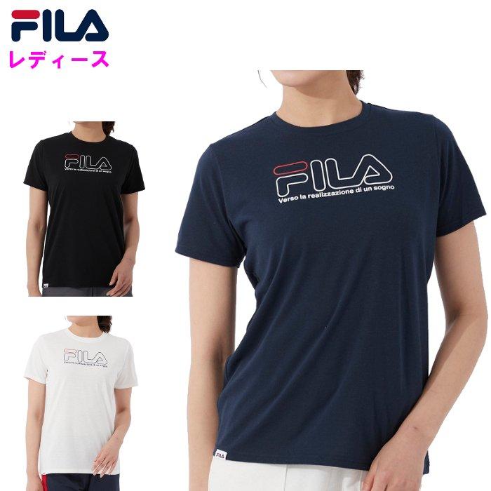 フィラ レディース 半袖Tシャツ トレーニング ランニング 運動 スポーツウェア FILA 412689 | FILA