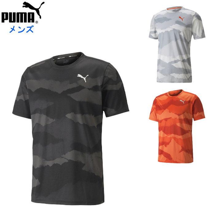 プーマ メンズ Tシャツ 半袖 シャツ トレーニングウェア スポーツウェア 運動 ジム フィットネス ランニング PUMA   522010｜fun