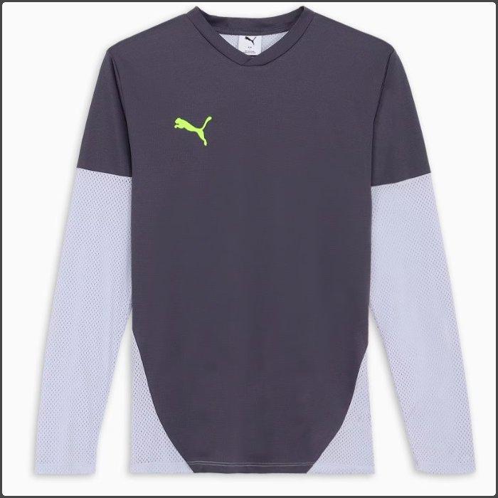 PUMA（プーマ） メンズ 上下セット 長袖 シャツ ハーフパンツ サッカー
