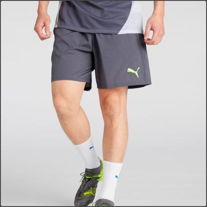 PUMA（プーマ） メンズ 上下セット 長袖 シャツ ハーフパンツ サッカー