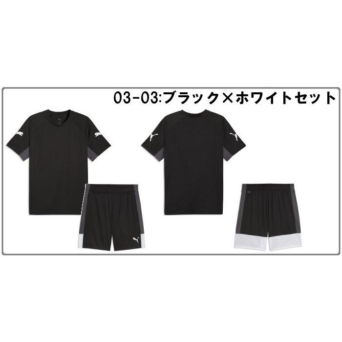 PUMA（プーマ） 半袖シャツ+ショーツ 上下セット メンズ サッカー