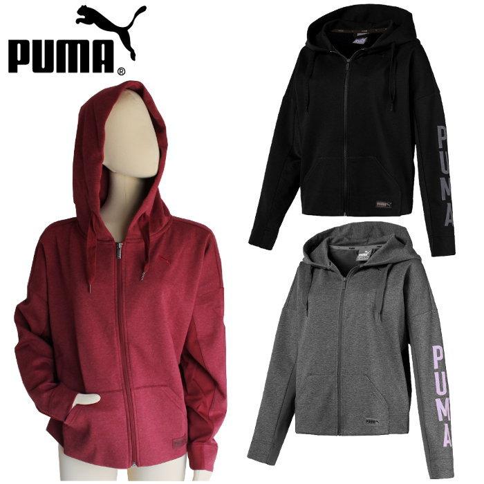 爆買 プーマ PUMA  FUSION フーデッドスウェットジャケット レディース ウィメンズ 女性 ウェア アウター ジャケット シャツ スポーツ 運動 853928 | PUMA