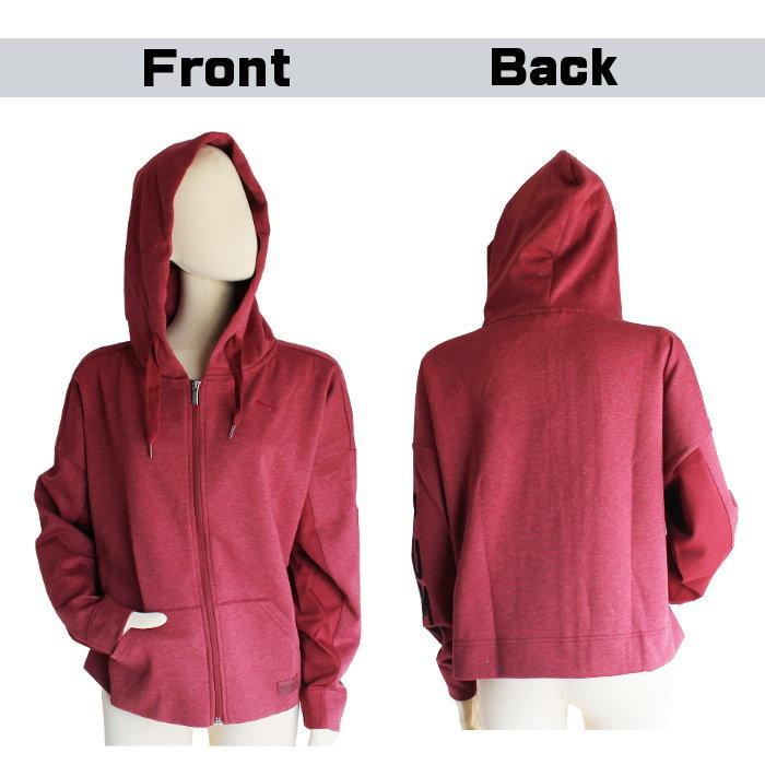 爆買 プーマ PUMA  FUSION フーデッドスウェットジャケット レディース ウィメンズ 女性 ウェア アウター ジャケット シャツ スポーツ 運動 853928 | PUMA | 03