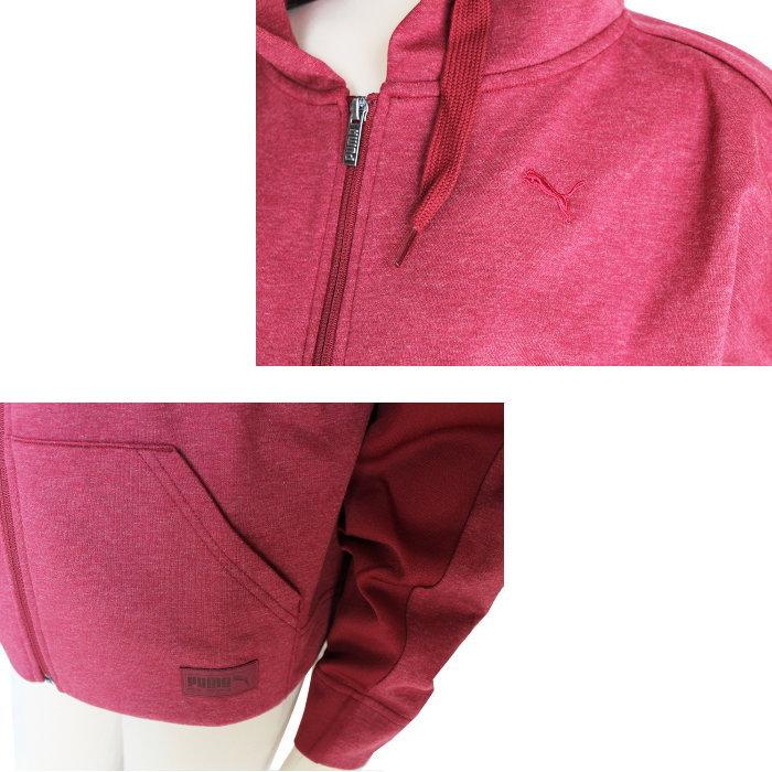 爆買 プーマ PUMA  FUSION フーデッドスウェットジャケット レディース ウィメンズ 女性 ウェア アウター ジャケット シャツ スポーツ 運動 853928 | PUMA | 04