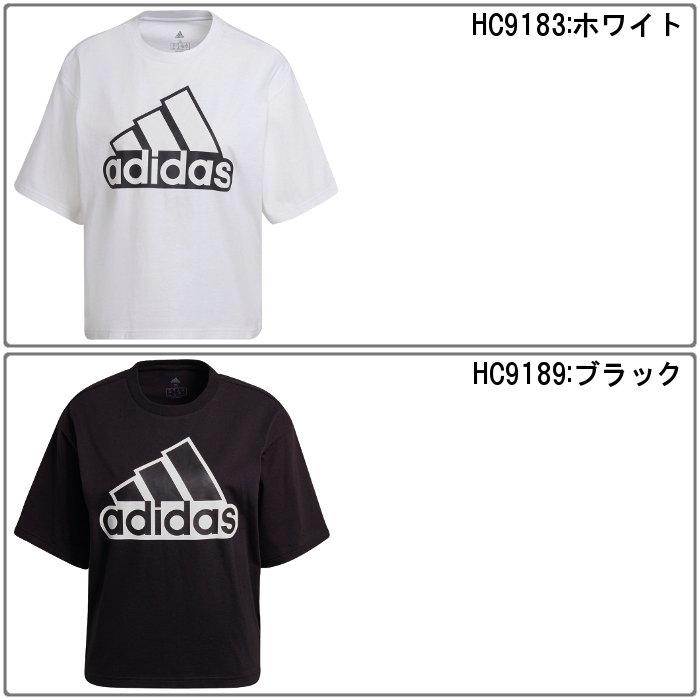 爆買 アディダス adidas レディース ウィメンズ ウェア Tシャツ 半袖 カジュアル スポーツ トレーニング 普段着 アウトドア ビッグロゴ  C2449 | adidas | 04