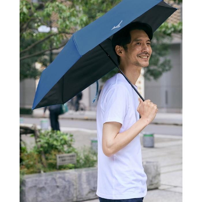 MIZUNO（ミズノ） 折りたたみ傘 晴雨兼用 日傘 メンズ レディース 男女
