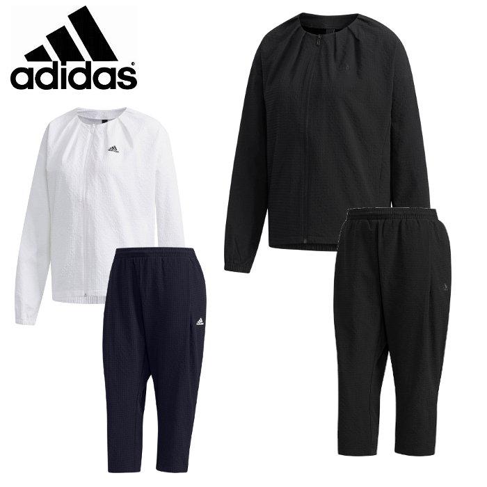 新品タグ付き✨アディダス セットアップ シアーサッカー ベージュ スカート 上下 adidas アディダス W S2S シアサッカー 上下セット レディース