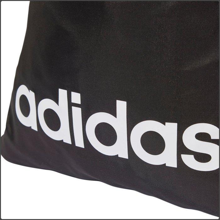 アディダス ジムサック メンズ レディース ナップサック シューサック シューズ入れ 靴入れ ランドリーバッグ 小物入れ スポーツバッグ ブラック adidas KUK78 | adidas | 03