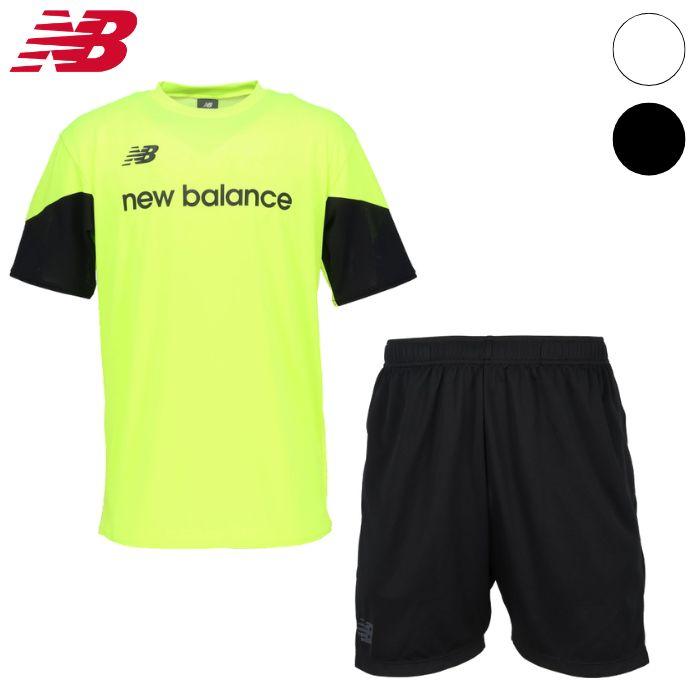 New Balance サッカーシャツとショートパンツセット New Balance（ニューバランス） メンズ サッカーウェア 上下セット