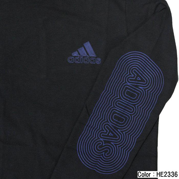 爆買 アディダス メンズ 長袖 Tシャツ ロングスリーブシャツ ロンT カジュアル おしゃれ 普段着 アウトドア スポーツウェア トレーニングウェア adidas   RB867 | adidas | 03