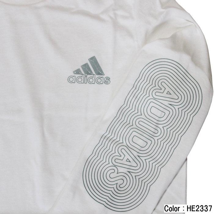 爆買 アディダス メンズ 長袖 Tシャツ ロングスリーブシャツ ロンT カジュアル おしゃれ 普段着 アウトドア スポーツウェア トレーニングウェア adidas   RB867 | adidas | 04