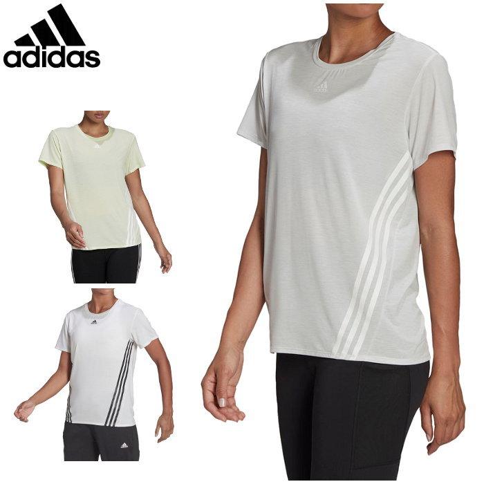 アディダス adidas ウェア レディース ウィメンズ 半袖 シャツ Tシャツ スポーツ トレーニング 運動 ジム ランニング ジョギング フィットネス TR337｜fun