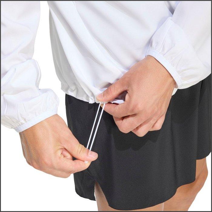 爆買 アディダス メンズ ランニングジャケット マラソン 陸上 ランナー トレーニング スポーツウェア 軽量 ブラック ホワイト adidas TZ628 | adidas | 04