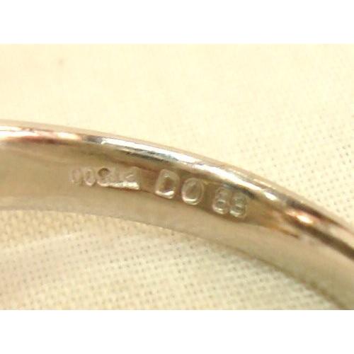 DS リング Pt900 サファイヤ 3.53ct ダイヤモンド 0.83ct 10.4g 12号 