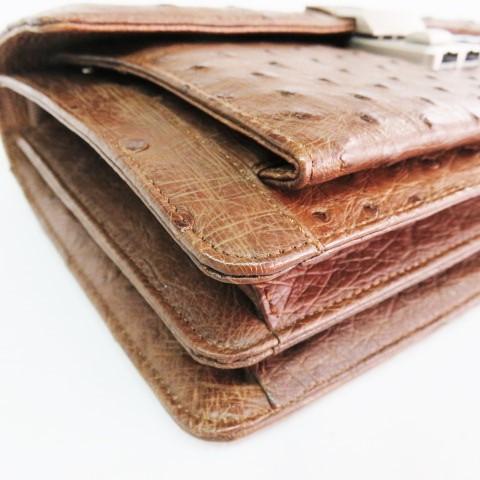 未使用級　希少　オーストレッグ　ハンドバッグ　ターンロック　自立　金具 未使用級 希少 オーストレッグ ハンドバッグ ターンロック 自立