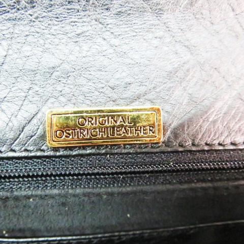 シ*ー様 高級！オーストリッチレザー ビジネスバッグ！格安完全売り切り300円ス シ*ー様 高級！オーストリッチレザー ビジネスバッグ！格安完全