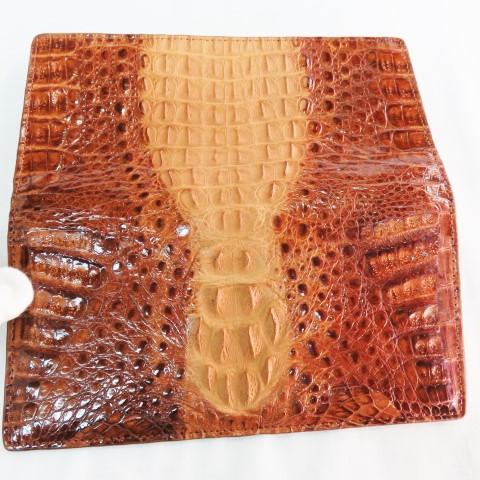 RODANIA（ロダニア） HD 新品 本物 クロコダイル 二つ折り 長財布
