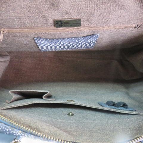 SH 美品 人気 WEL 本物 パイソン 2WAYバッグ ミニボストンバッグ 