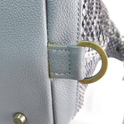 SH 美品 人気 WEL 本物 パイソン 2WAYバッグ ミニボストンバッグ 